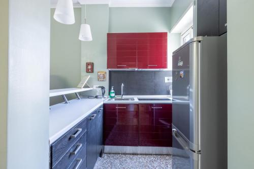 Køkken eller tekøkken på Casa Preziosa in Metro Piramide