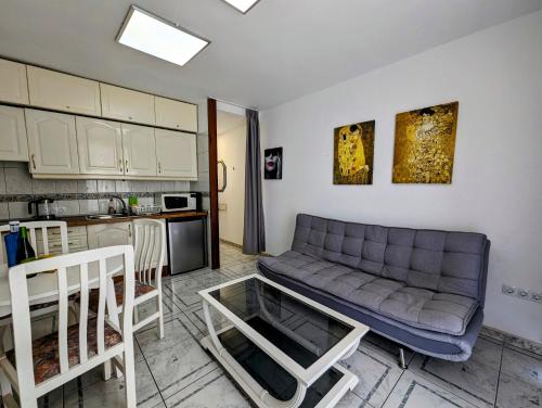 Η κουζίνα ή μικρή κουζίνα στο Apartament in Las Americas with ocean view