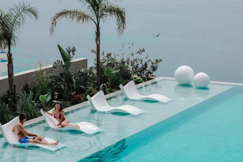 Bazén v ubytování Radream Hotels & Spa nebo v jeho okolí