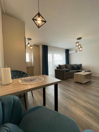 Гостиная зона в Andreeas Apartaments
