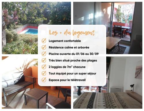 Photo de la galerie de l'établissement Les loggias de Tamaris résidence avec piscine, à La Seyne-sur-Mer