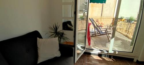 Balcon ou terrasse dans l'établissement La terrazza sui tetti