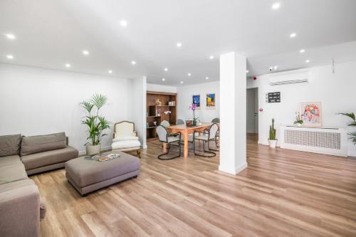 Χώρος καθιστικού στο Hillora Hotel Buyukada
