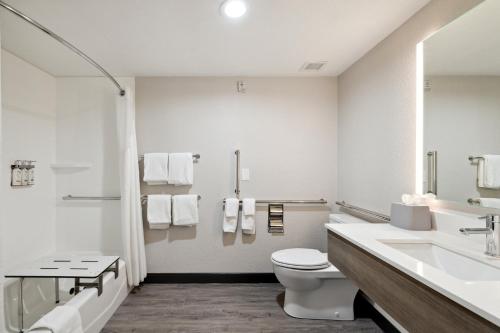 Koupelna v ubytování Holiday Inn Express Hotel & Suites Vacaville by IHG