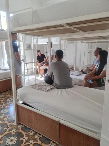 Postel nebo postele na pokoji v ubytování Hostel On