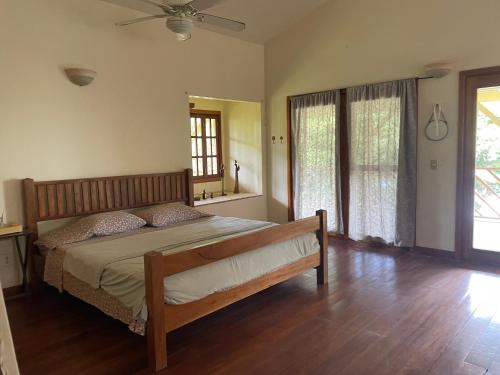 Ένα ή περισσότερα κρεβάτια σε δωμάτιο στο Casa Ygriega