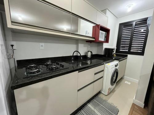 Dapur atau dapur kecil di Bocaiuva 139 - BeXap Stays