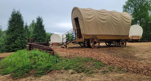 Φωτογραφία από το άλμπουμ του Covered Wagons Hill Camp - WAGON 1 σε Lenoir