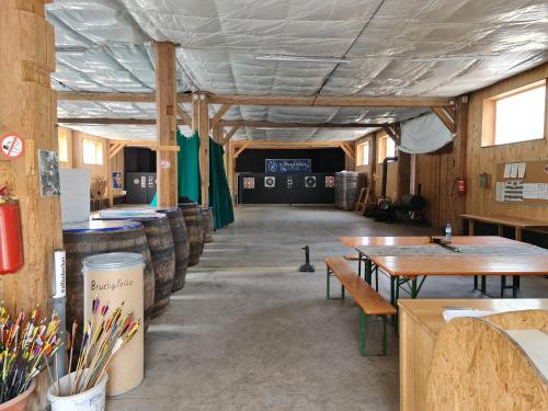 Historischer Gutshof, Bogensportzentrum Kremstalにあるレストランまたは飲食店