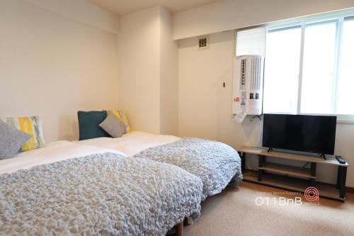 NK BLD7F Sapporo 3LDK 3BR 1 floor 1 room