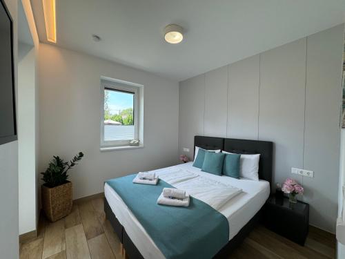 Postel nebo postele na pokoji v ubytování Villa7 Balaton