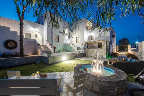 Swimmingpoolen hos eller tæt på Casa Verde Di Naxos