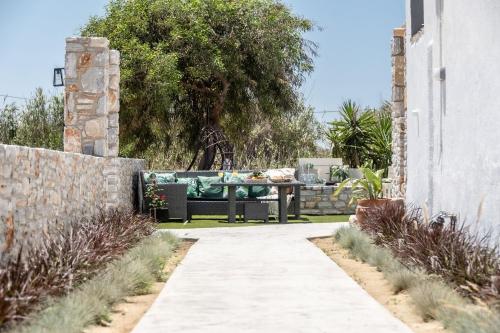 En have udenfor Casa Verde Di Naxos