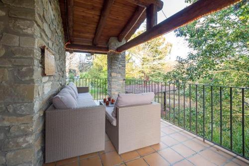 Balkoni atau teres di Casa Alfonso