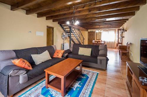 Ruang duduk di Casa Alfonso