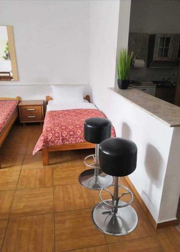 Zona de estar de AUGUST Ośrodek Wypoczynkowy