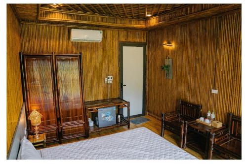 Letto o letti in una camera di Tam Coc Windy Fields