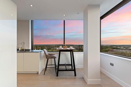 Μπαλκόνι ή βεράντα στο Heathrow Apartment Sleeps 4