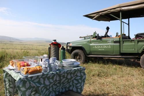 Comida en el tented camp o alrededores