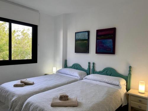 Posteľ alebo postele v izbe v ubytovaní Apartamento Casa Mar Estepona