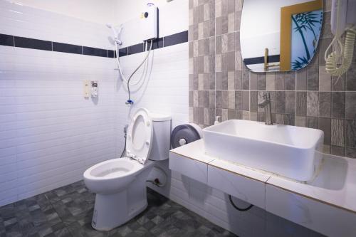 Koupelna v ubytování Chenfong Rakthai Resort-ไร่ชาเฉินฟงรีสอร์ท