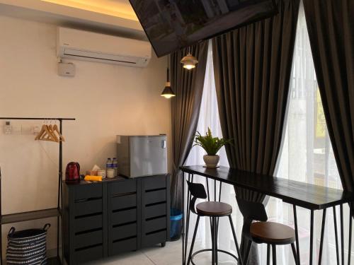 Η κουζίνα ή μικρή κουζίνα στο CS Junction Point - Double Deluxe Room DDR