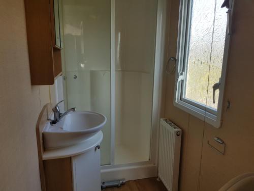 Koupelna v ubytování Pine Ridge