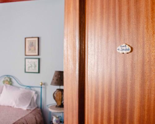 Casa das Fontesにあるベッド