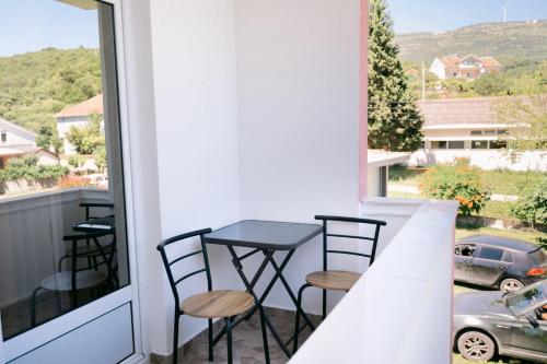 Nespecifikovaný výhled na hory nebo výhled na hory při pohledu z apartmánu