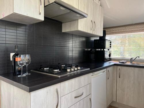 Η κουζίνα ή μικρή κουζίνα στο Chalet Du Bois IV