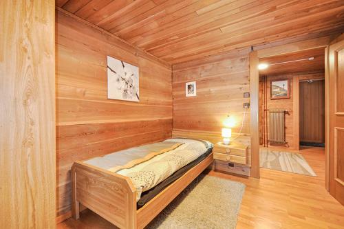 Ένα ή περισσότερα κρεβάτια σε δωμάτιο στο Haus Weissmies