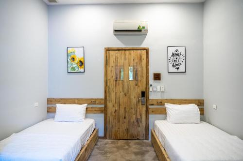 Cama o camas de una habitación en 9Station Hostel & Bar Phu Quoc
