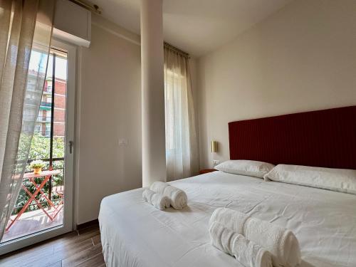 Postel nebo postele na pokoji v ubytování Maison Hermes