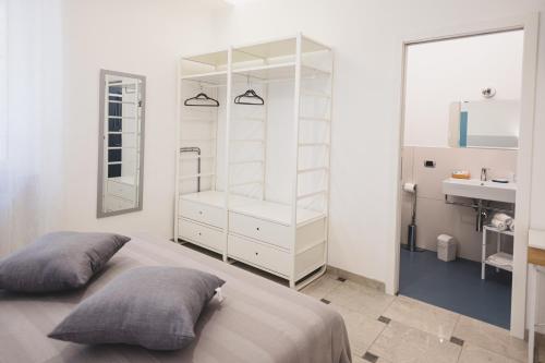 Koupelna v ubytování Piazza Verdi B&B