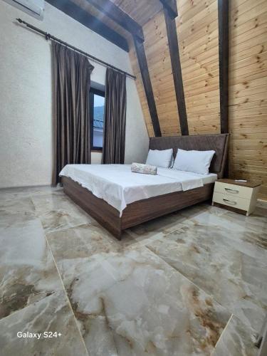 Voodi või voodid majutusasutuse Magnificent Triangular Villa toas