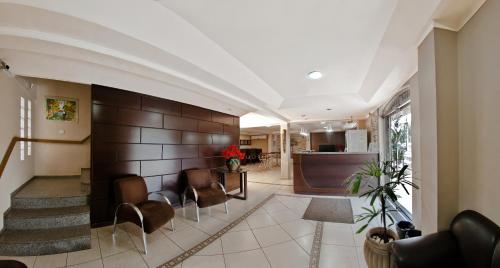 Posezení v ubytování Hotel Villa Canoas