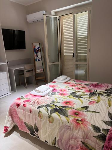 Postel nebo postele na pokoji v ubytování BB Centro Citta