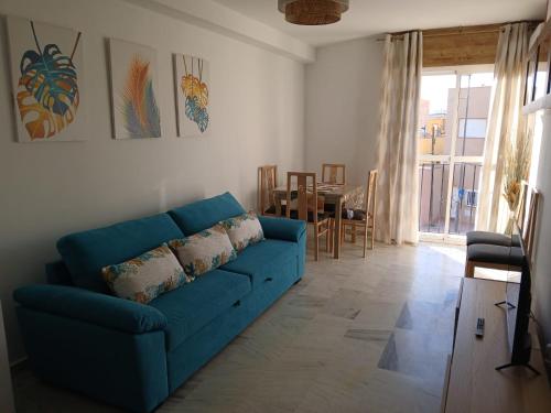 Zona de estar de apartamento Cabo de Gata