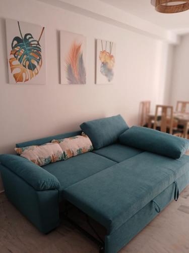 Zona de estar de apartamento Cabo de Gata