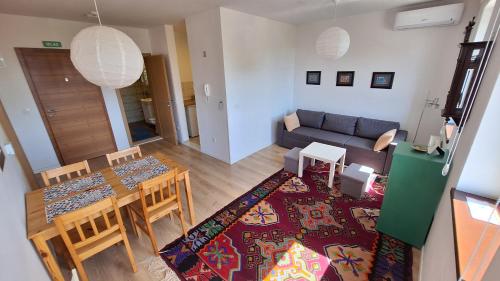 Posezení v ubytování Residence Lubina