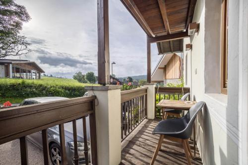 Un balcón o terraza de Residence Grünbacher