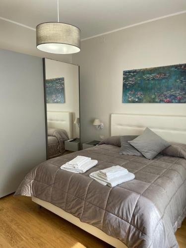 Posteľ alebo postele v izbe v ubytovaní Luxury Apartament's Celso