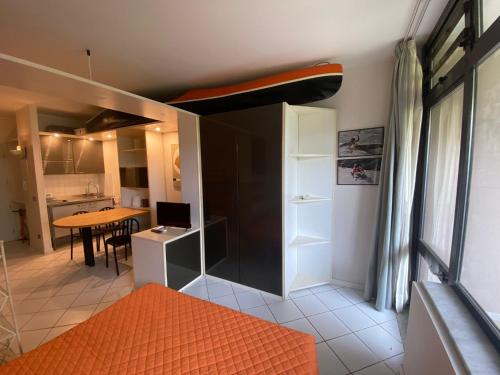 Dapur atau dapur kecil di Residence le Dune