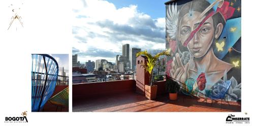 Gambar di galeri bagi Depa Monserrate - Charming Historic Nest with Breathtaking Mountain Views - Apartaestudio di Bogotá
