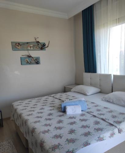 Ένα ή περισσότερα κρεβάτια σε δωμάτιο στο Otuz5 Otel