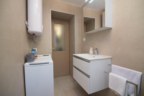 Kuchyň nebo kuchyňský kout v ubytování Marija