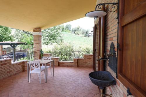Μπαλκόνι ή βεράντα στο Bed and Breakfast a casa di Valerio