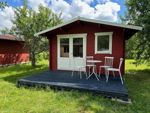 Zahrada ubytování Kuriste camping