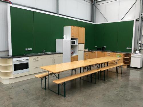 Una cocina o cocineta en 'T Groen Beleven