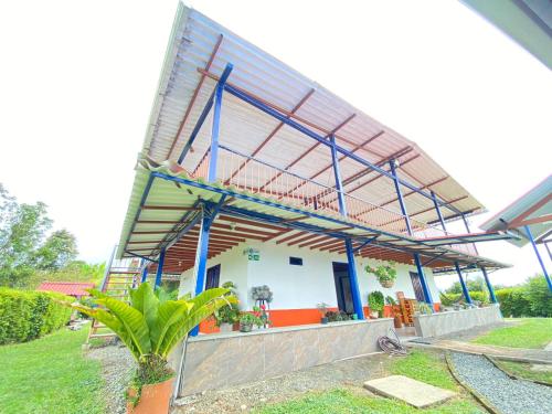Edificio en el que se encuentra el camping